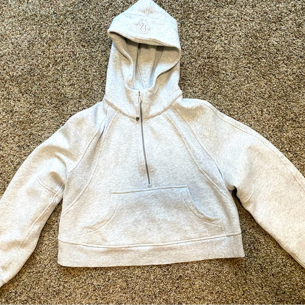 lululemon Scuba Gray Hoodie